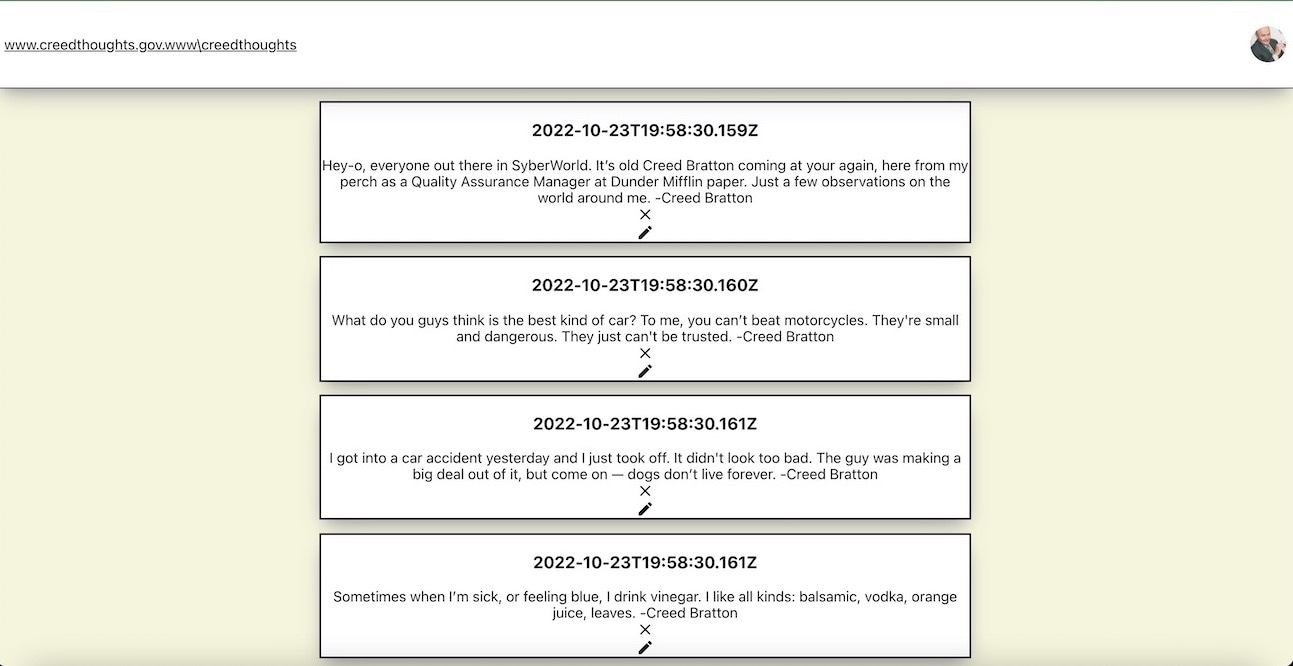 Projects I worked on